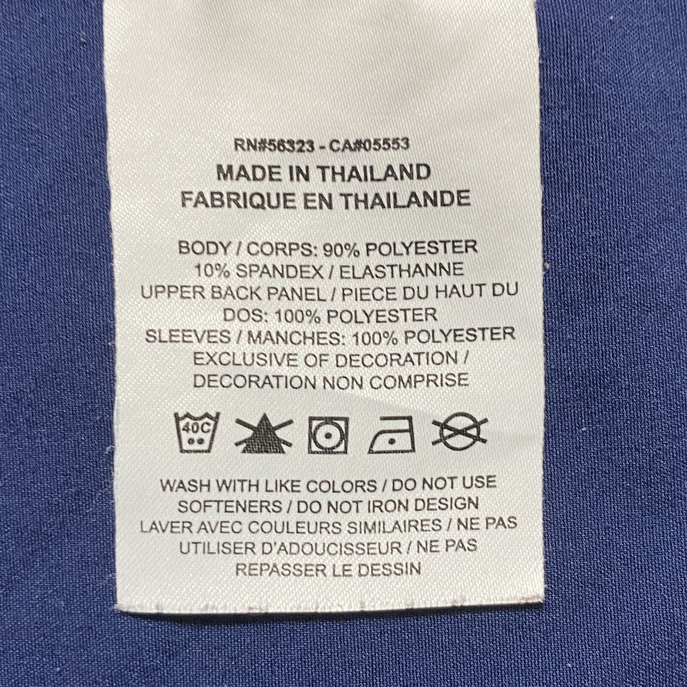 Nike Dri-Fit Crown Automotive Men's Sweatshirt Size XL Blue Long Sleeve 746102 - Picture 7 of 12